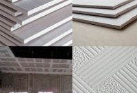 Fiber Semen Bentuk Papan Pengganti Gypsum