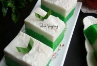 Talam Singkong Lapis Aroma Pandan Segar, Lezat untuk Sarapan Pagi